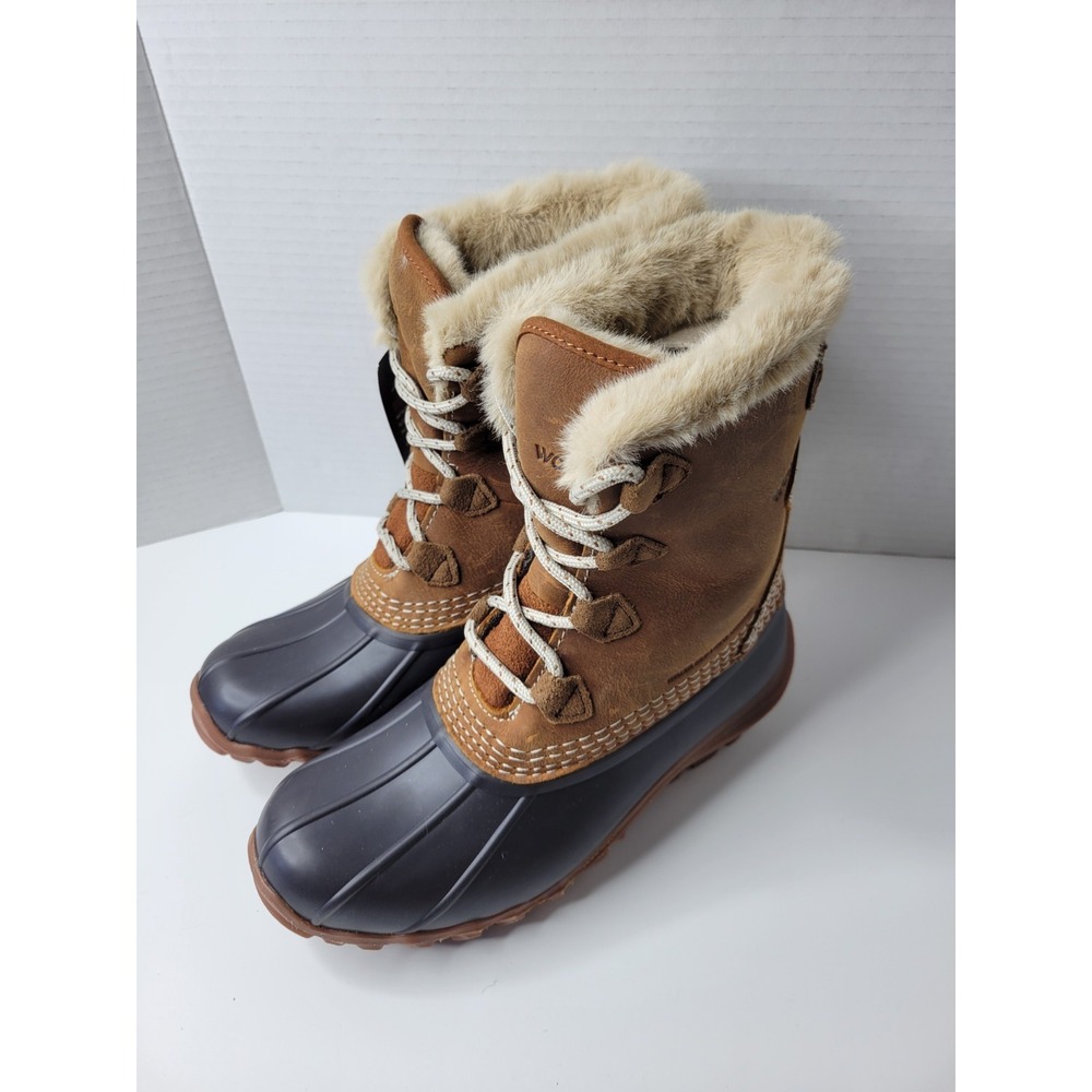 Wolverine Women's Torrent Boot Faux Fur Duck Boots Round Toe Size 7W 119 MSRP - Picture 3 of 11